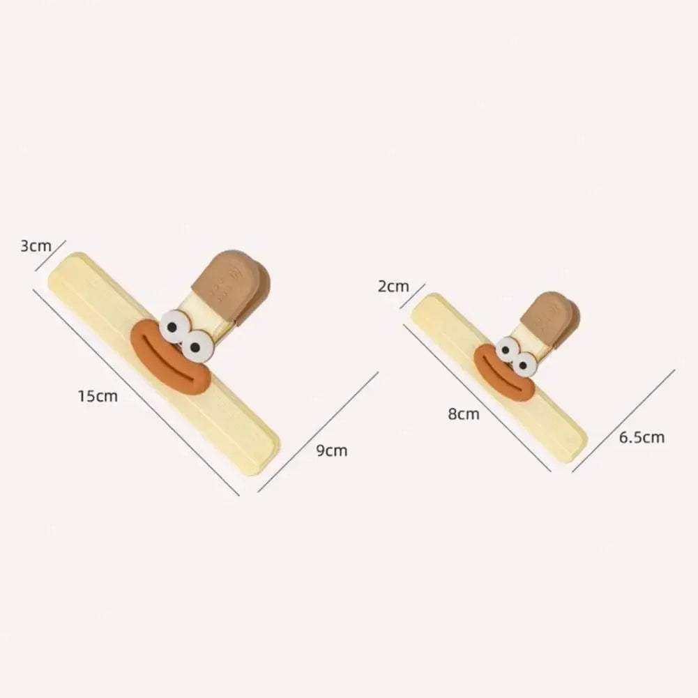 Clips de Fermeture Créatifs pour Sacs Alimentaires – Lot de 3